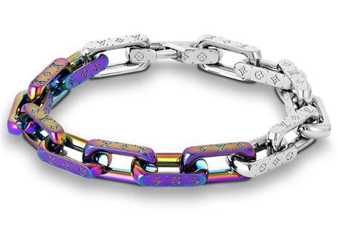 louis vuitton monogram party bracelet rainbow|authentic louis vuitton monogram.